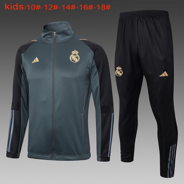 Ninos Chandal Real Madrid 2024 2025 Gris